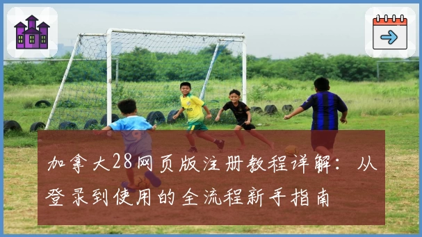 加拿大28网页版注册教程详解：从登录到使用的全流程新手指南