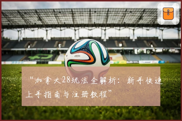 “加拿大28玩法全解析：新手快速上手指南与注册教程”